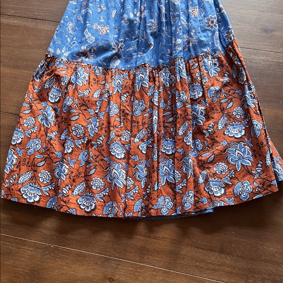 Size 6 Janie and Jack lined cotton floral dress - Picture 9 of 9